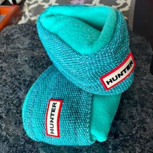 Hunter size L tall boot socks